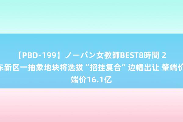 【PBD-199】ノーパン女教師BEST8時間 2 上海浦东新区一抽象地块将选拔“招挂复合”边幅出让 肇端价16.1亿