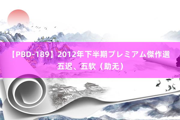 【PBD-189】2012年下半期プレミアム傑作選 五迟、五软（助无）